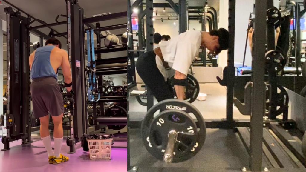 フィジーク大会出場に向け、トレーニングに励むアドヴィックス従業員